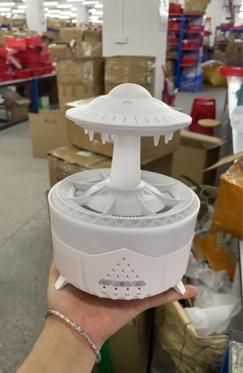 New UFO Raindrop Humidifier, Essential Oils, Aroma Air Diffuser