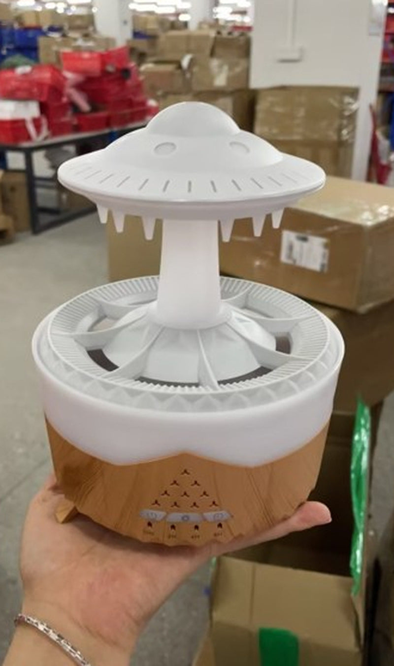 New UFO Raindrop Humidifier, Essential Oils, Aroma Air Diffuser